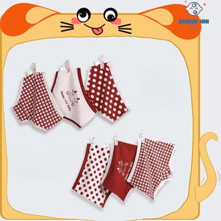 Quần lót bé gái , 72k /3 quần chip bé gái chất cotton thoáng mát kháng khuẩn cho bé từ 10-50kg