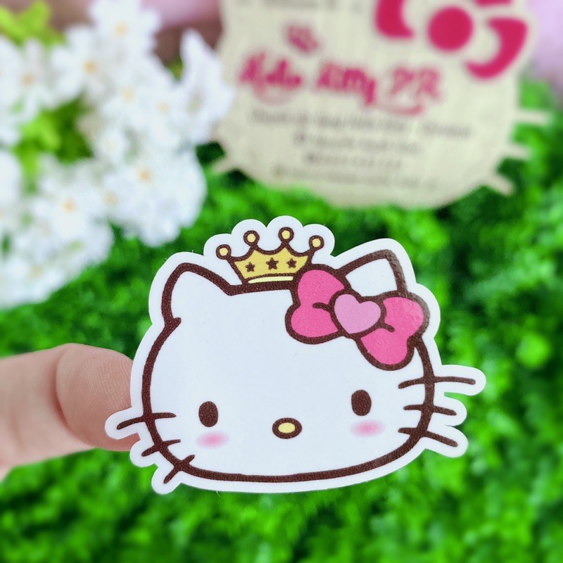 DECAL HELLO KITTY DÁN TRANG TRÍ