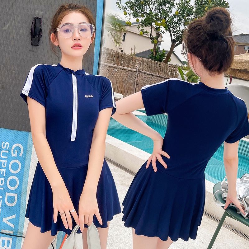 Bộ Đồ Bơi Thể Thao Một Mảnh Kiểu Dáng Trẻ Trung Quyến Rũ Cho Nữ