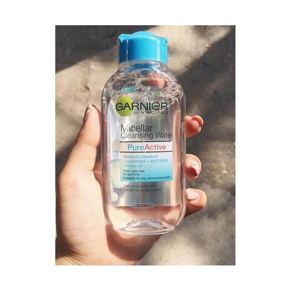 Nước tẩy trang garnier pháp 400ml, 125ml xanh dương | BigBuy360 - bigbuy360.vn