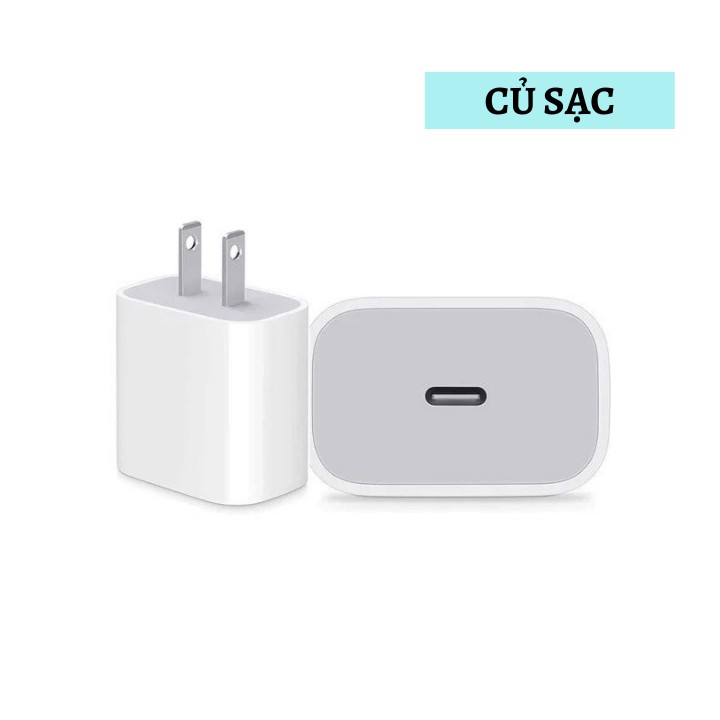 Bộ Sạc Nhanh Iphone 20W[CHÍNH HÃNG]⚡️Nhanh Gấp 3 Lần ✔Dùng Cho 11/11 Pro/11 Pro Max/7/7 Plus /8 /8 Plus/ X /Xs/Xs Max