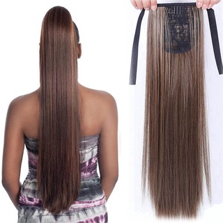 Tóc giả đuôi ngựa thẳng dài 45-85cm