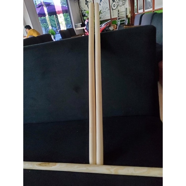 Gậy ARNIS Võ Thuật - Gậy Ngắn Đoạn - Gỗ Bạch Lạp /2,5cm
