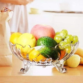 Thố thuỷ tinh đựng hoa quả 3 chân