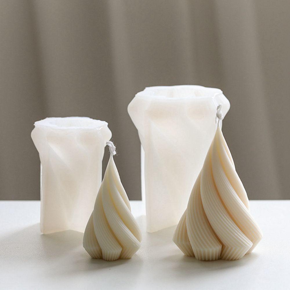 YIYU Khuôn Làm Nến Hình Cây Thông Giáng Sinh 3D