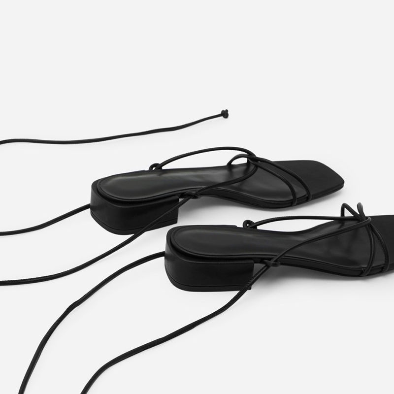 Dép Sandal Đế Bằng Thời Trang Mùa Hè 2022 Cho Nữ