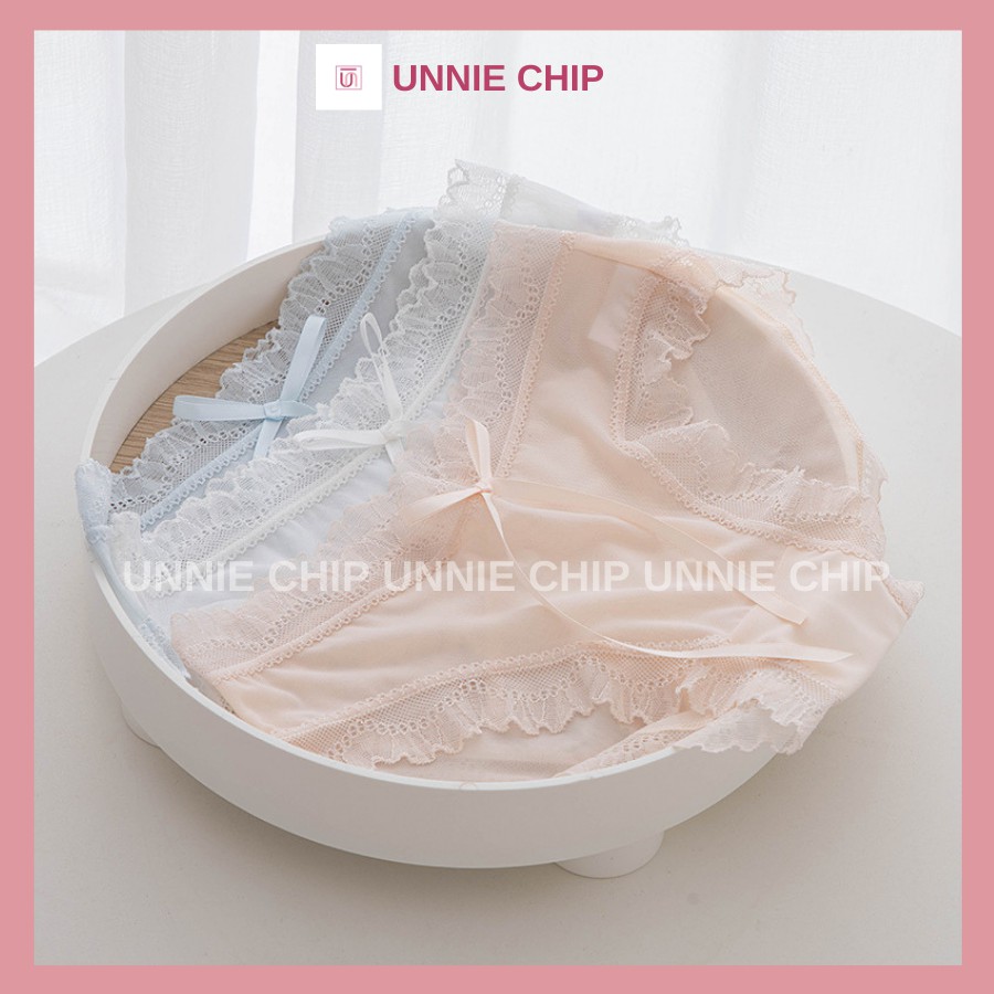Quần lót nữ ren gợi cảm quyến rũ đáy cotton kháng khuẩn Nhật Bản QL027 | BigBuy360 - bigbuy360.vn