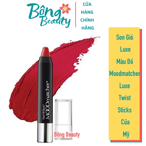 Son Gió Luxe Màu Đỏ Moodmatcher Luxe Twist Sticks Của Mỹ