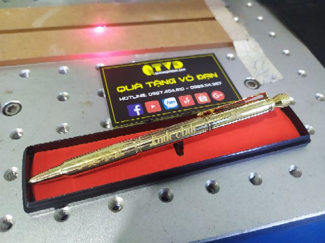 Bút ký Vỏ đạn Ar15 - Khắc tên miễn phí theo yêu cầu