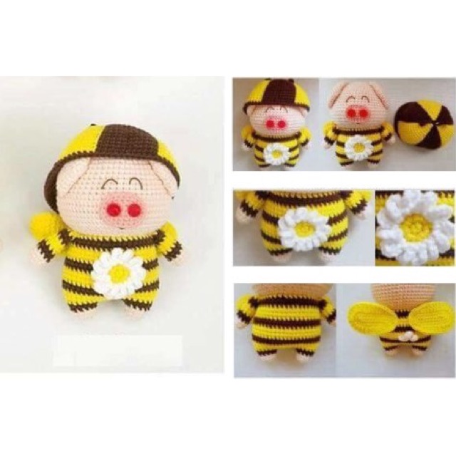 Bé heo ong chăm chỉ