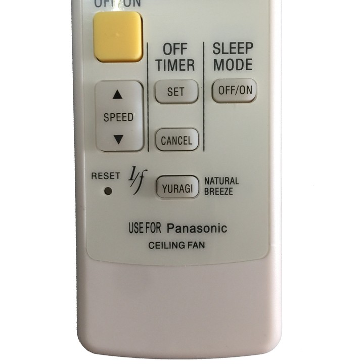 Remote điều khiển quạt trần Panasonic 5 cánh - Tặng pin