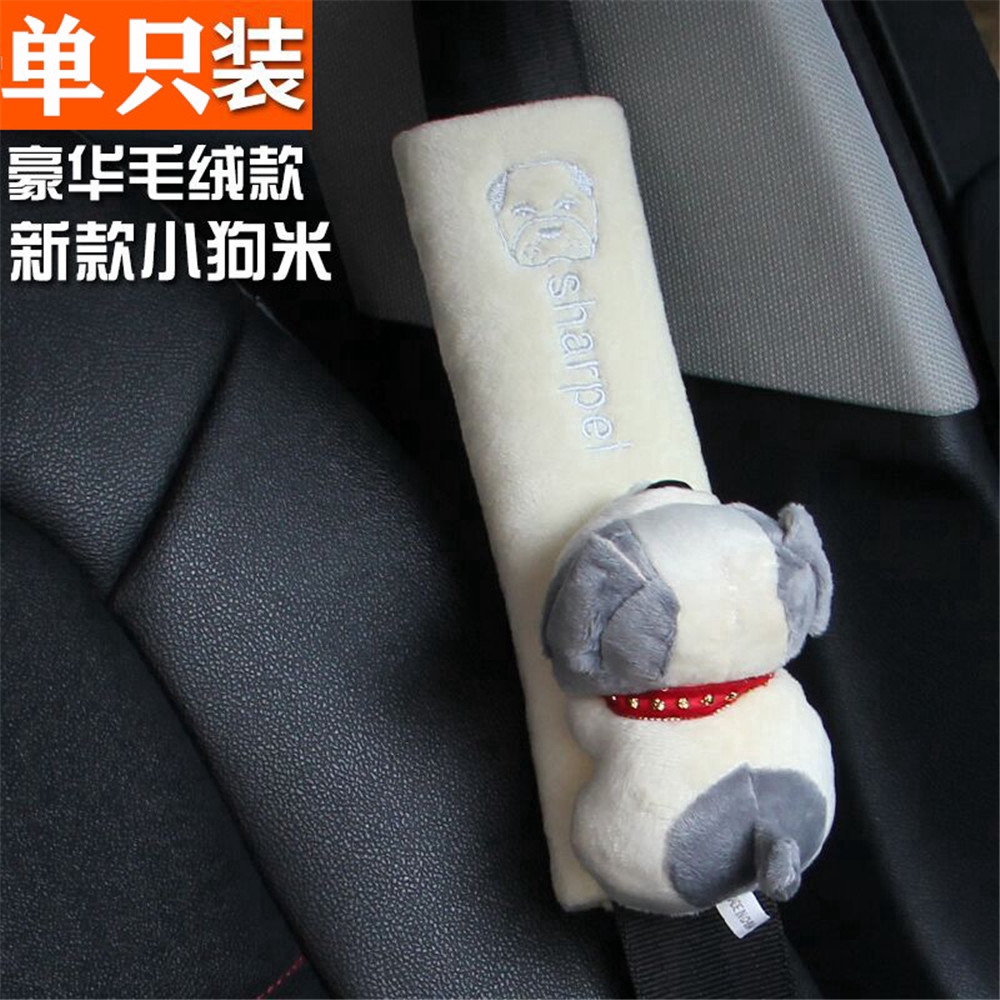 1 vỏ bọc dây đai an toàn xe hơi họa tiết hoạt hình dễ thương