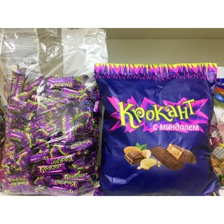 KẸO SOCOLA TÍM KROKANT CỦA NGA GÓI 500g/1kg