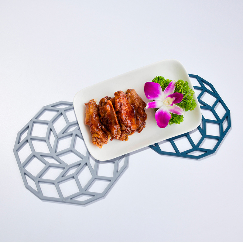 Miếng lót ly tách OSSAYI silicone cách nhiệt phong cách Bắc Âu thời trang