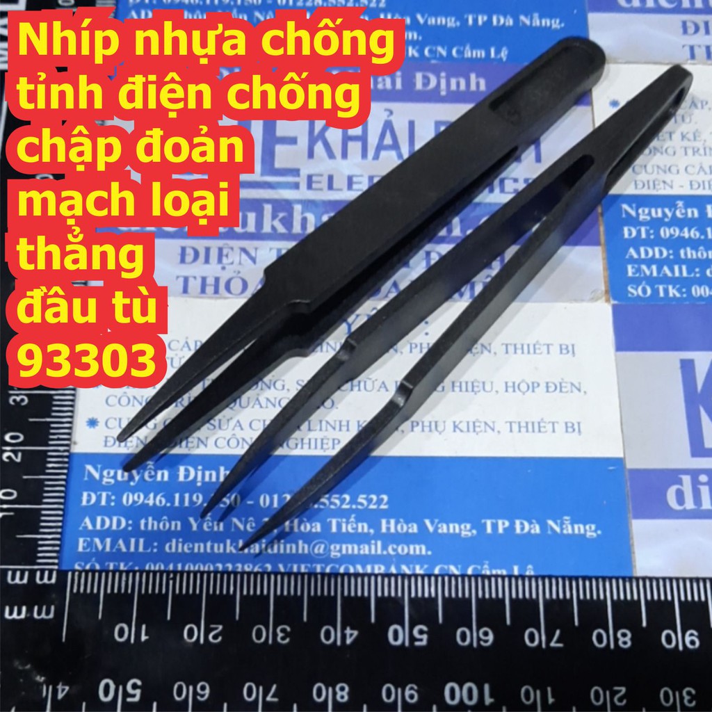 3 cái Nhíp nhựa, Kẹp nhựa chống tỉnh điện chống chập đoản mạch kde6843