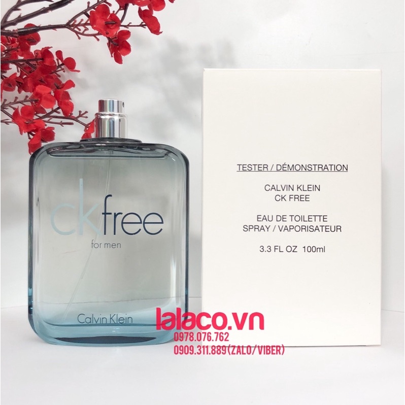 Nước Hoa Nam Calvin Klein CK Free 100ml (không nắp)