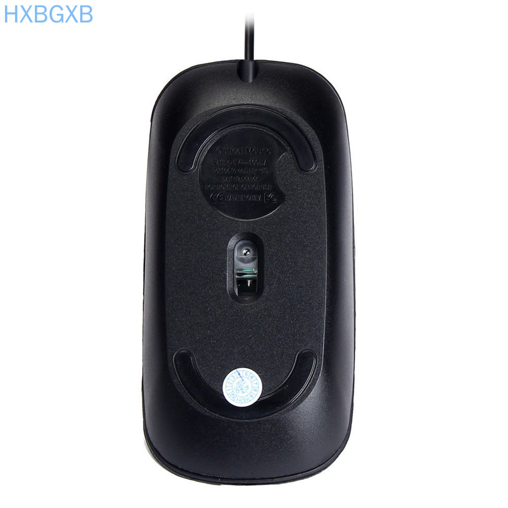 Chuột máy tính có dây siêu mỏng mini mặt nhám chất lượng cao tiện dụng