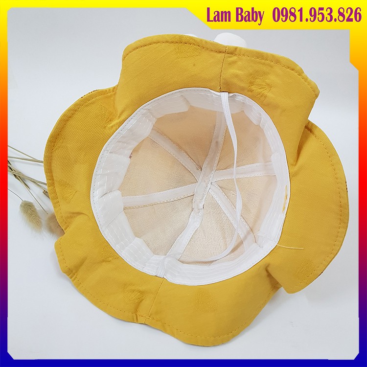 Mũ Vành Tròn Phong Cách Hàn Quốc - Cho Bé Gái Từ 8 Tháng Đến 3 Tuổi