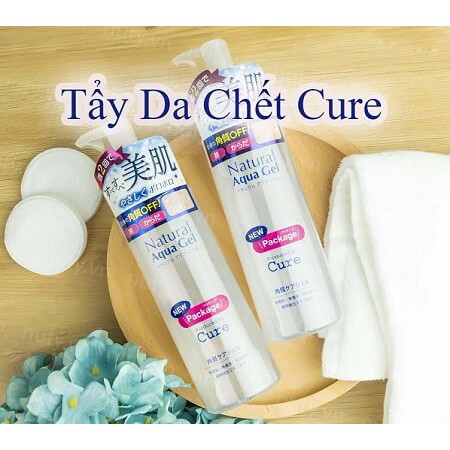 Tẩy tế bào chết Cure Natural Aqua Gel Tẩy tế bào chết và đem lại cho bạn một làn da bóng mượt, trẻ trung, trắng sáng