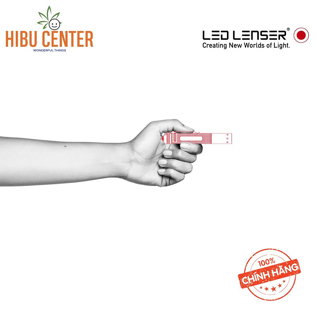 Đèn Pin LedLenser P2 16 Lumen I Cầm Tay, Cài Áo, Bỏ Túi Balo Túi Xách I HIBUCENTER