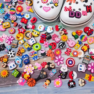 Combo 50 sticker gắn dép sục siêu xinh