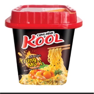 Mì trộn trứng muối Cung Đình Kool 90g