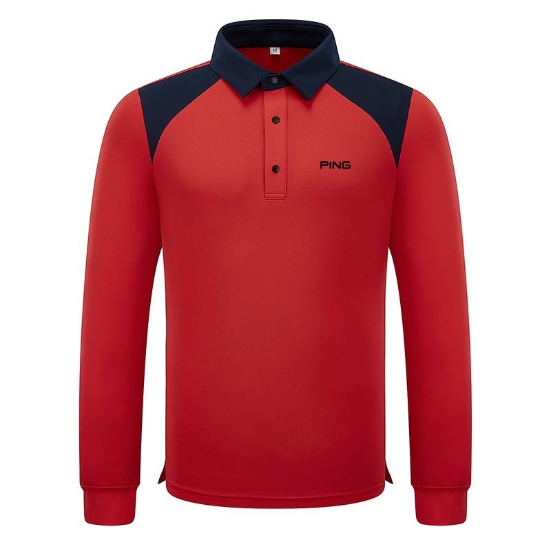 Áo Golf Nam Ping Chất Liệu Không Nhăn,Thoáng Mát