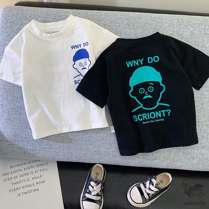 Set Áo Thun Tay Ngắn &amp; Quần Short Cho Bé Trai