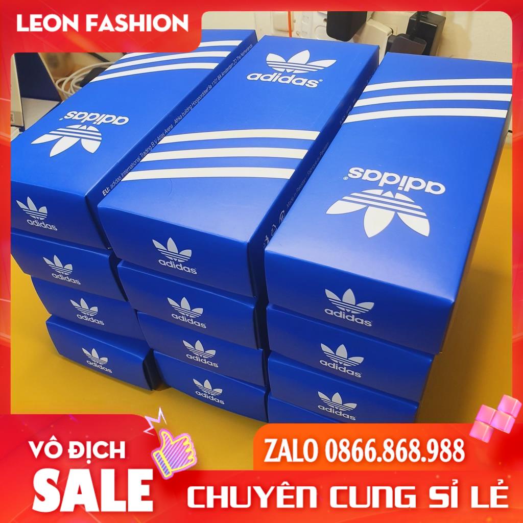 Tất  ADIDAS Cổ cao Hàng dày xuất khẩu [Hộp 5 Đôi] Vớ Nam Nữ Thể thao Dệt kim Cao cấp QUÀ TẶNG - Kho sỉ tất