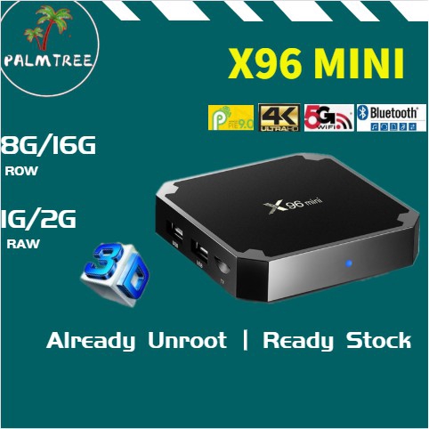 Tv Box X96Mini Android 9.0 X96 Mini S905W Lõi Tứ Hỗ Trợ 2.4g Và Phụ Kiện