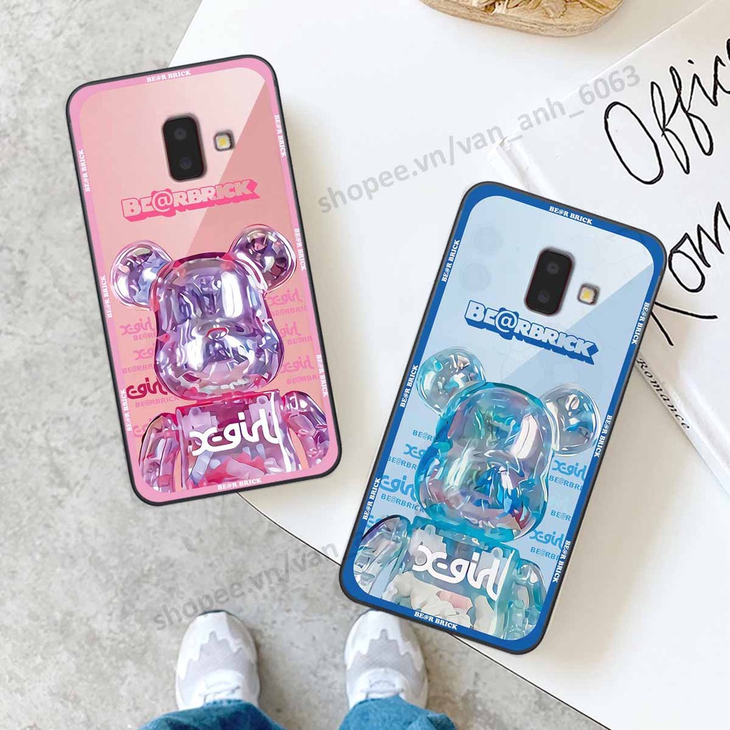 Ốp Samsung J6 2018 / J6 Plus / J6+ be@r brick mars thời trang, ốp lưng điện thoại viền dẻo siêu chất