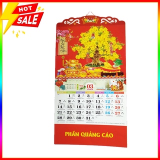 Lịch tết 2022 mẫu A81A bìa lịch tháng treo tường, bìa lò xo gập mở full 12 tháng