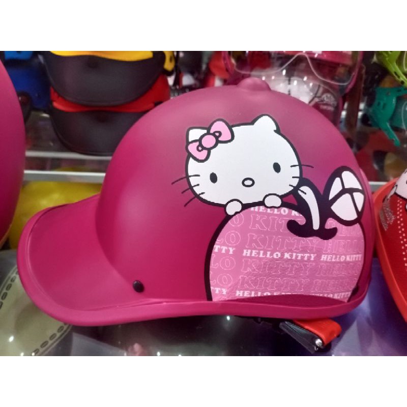 Nón bảo hiểm kết nữ Hello Kitty siêu đẹp