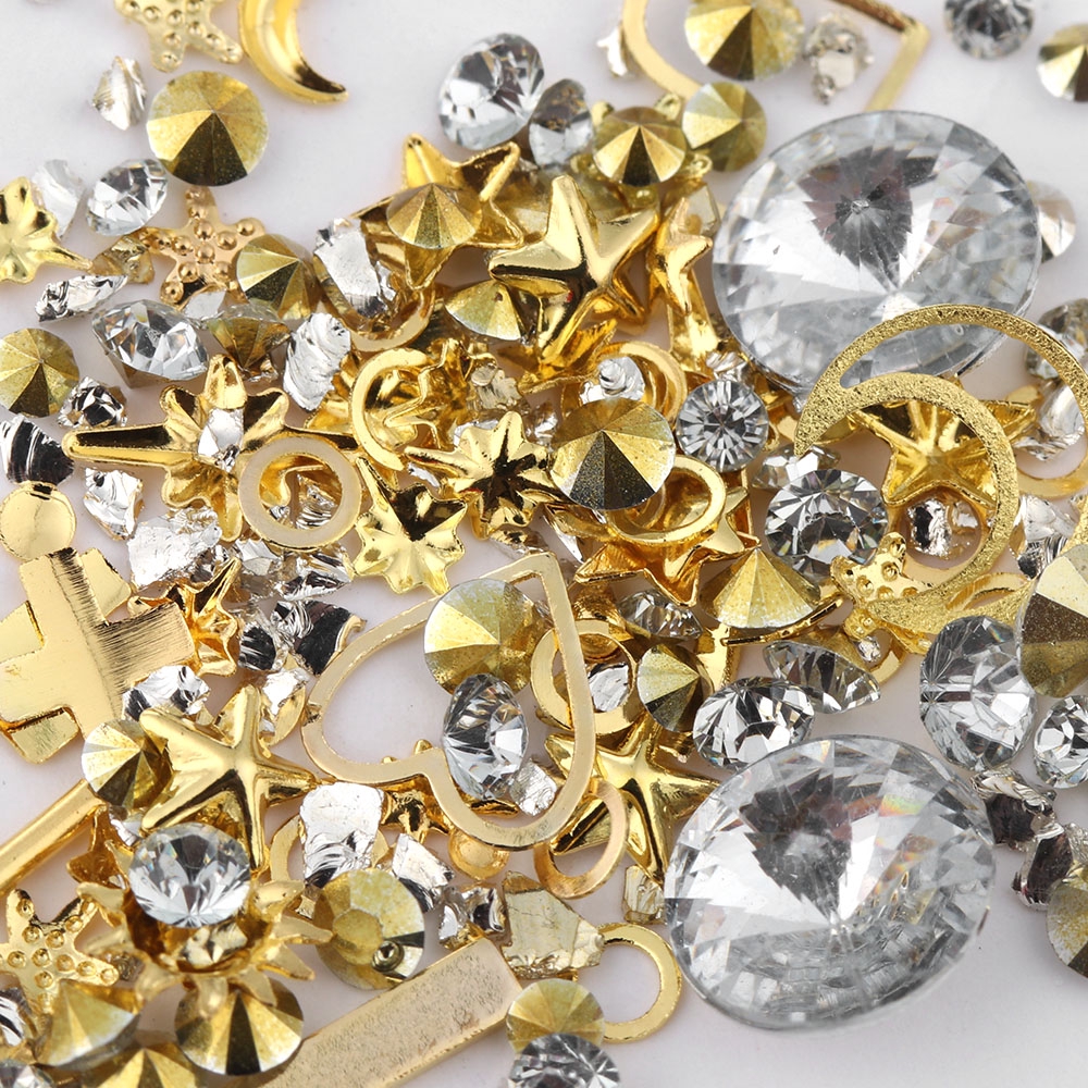 Bột Kim Loại Trang Trí Móng Tay