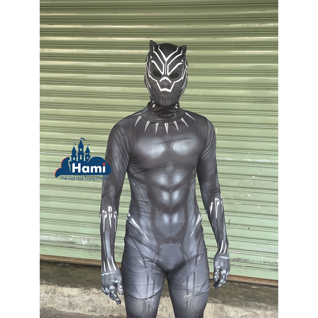 NGƯỜI LỚN - TRẺ EM Hóa Trang Chiến Binh Báo Đen Black Panther