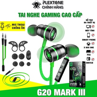 Tai nghe Chuyên game GAMING Plextone G20 xmowi RX3 Có game dual mic cực hot,chơi tốt PUBG mobile