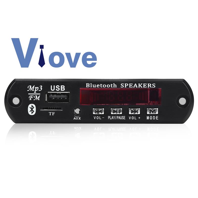 Bảng mạch giải mã Bluetooth 5.0 MP3 DC 5V 12V radio chất lượng cao cho xe hơi