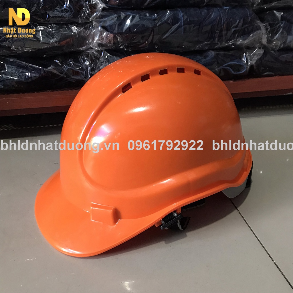 Nón bảo hộ lao động có lỗ thông hơi thoát khí - BB N011