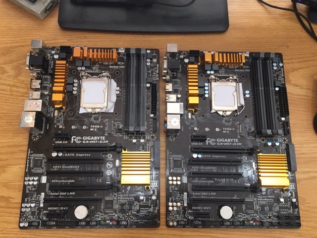 Z97 A, Z97X UD5h bo mạch chủ socket 1150