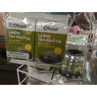 Lá kim / Rong biển tẩm dầu olive Miwon 5g