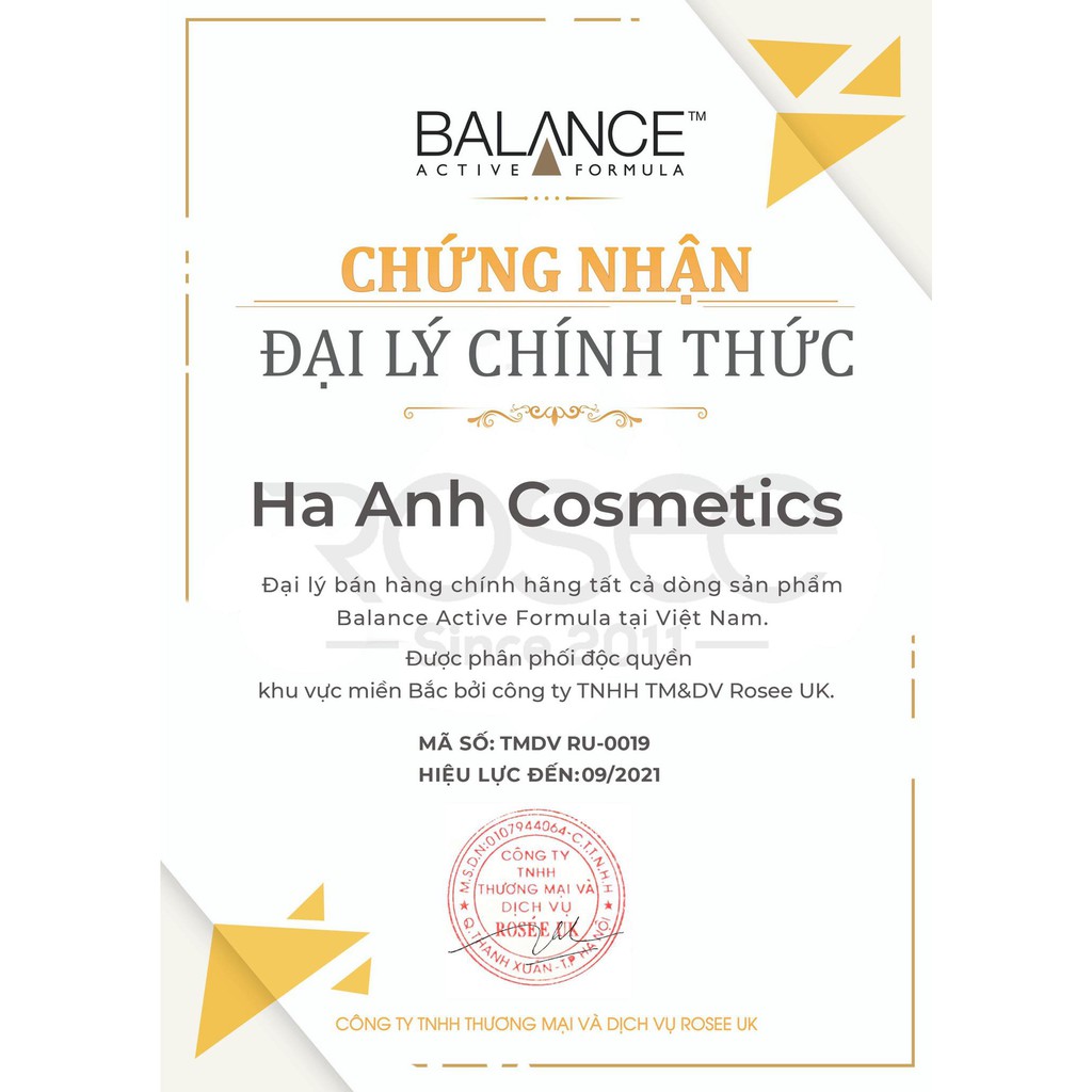 Tinh Chất Serum Balance Active Formula Hyaluronic Deep Moisture 30ml