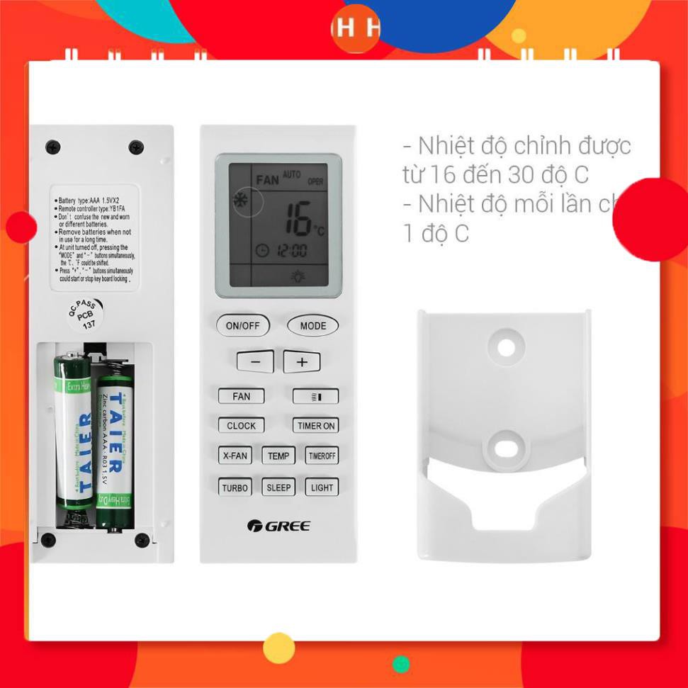 [ VẬN CHUYỂN MIỄN PHÍ KHU VỰC HÀ NỘI ] Điều hòa Gree 12000 1 chiều R32 GWC12KC-K6N0C4 - [ Bmart247 ] 24h