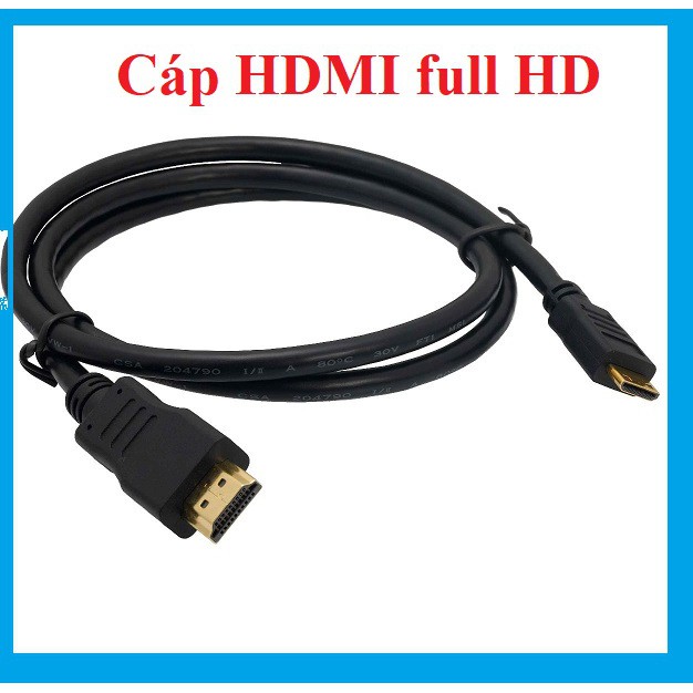 [Mã ELHACE giảm 4% đơn 300K] Dây Cáp HDMI Loại Tốt dài 1m1 Full HD