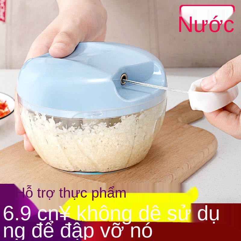 máy xay thịt gia dụng thủ công nghiền tỏi tạo tác rau củ nhỏ đa chức năng cắt kéo