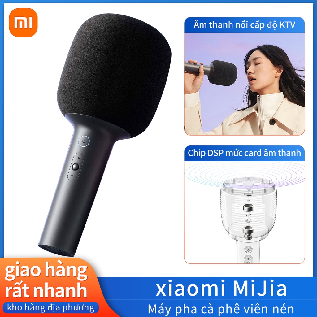 MIJIA K Bài Hát Micro Karaoke KTV 5.1 Tương Thích Với Bluetooth Kết Nối Chip DSP âm Thanh Nổi Khử Tiếng ồn 2500mAh