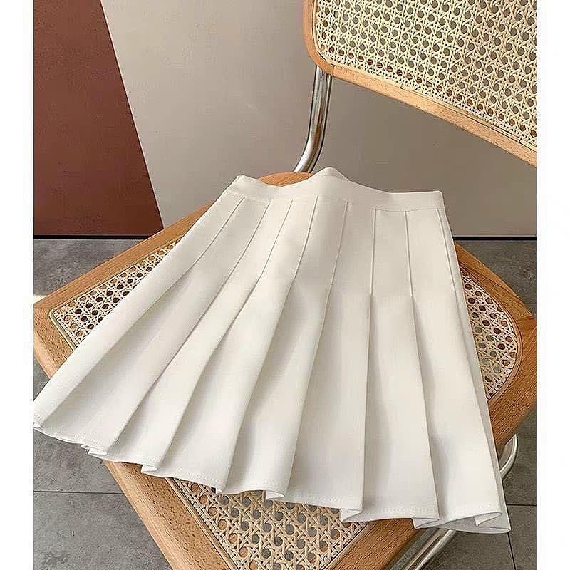 Chân Váy ngắn xếp ly Tennis, Hàng Quảng Châu Ulzzang 2021( lớp lót quần váy) | BigBuy360 - bigbuy360.vn