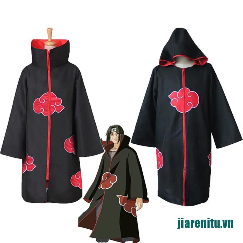 Áo Choàng Cosplay Akatsuki Itachi Cao Cấp