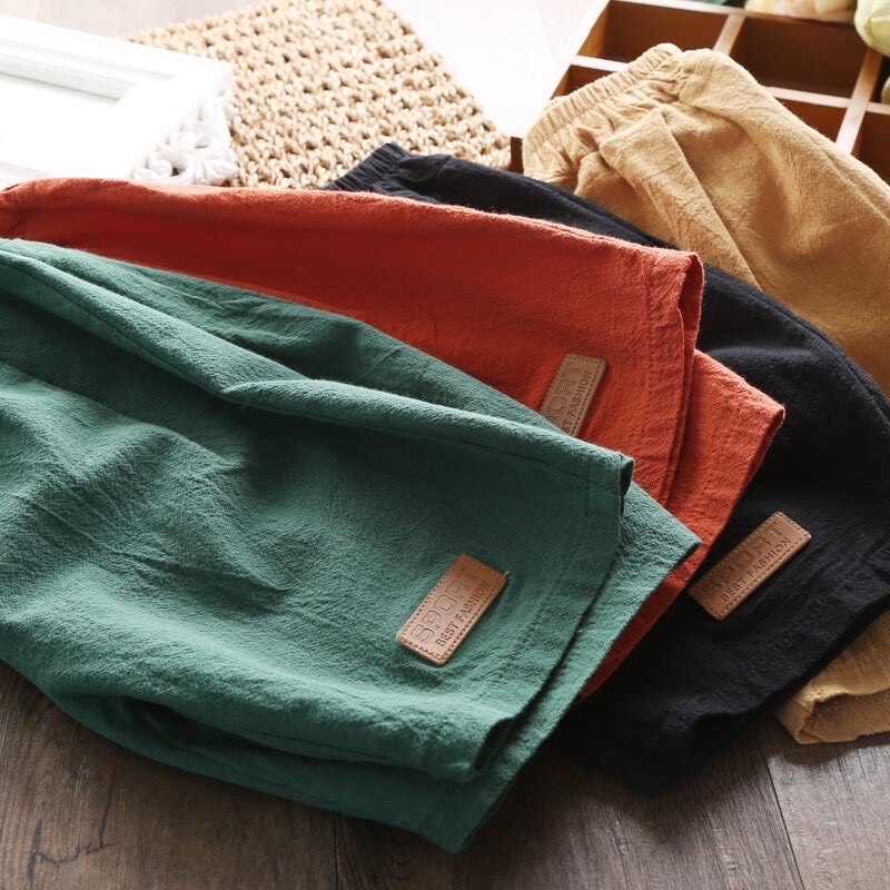 Quần Ngố Đũi Cho Bé,Quần Đùi Cho Bé Trai Và Bé Gái Từ 8kg Đến 33kg Mềm Mịn Ken Store