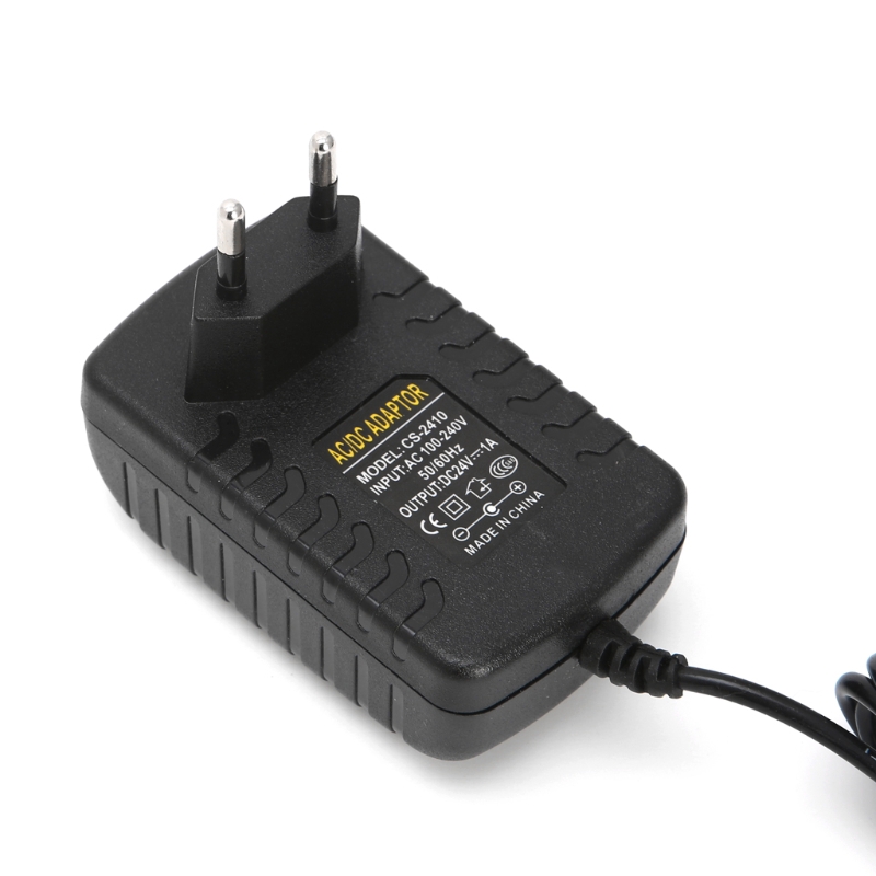 Bộ sạc nguồn AC 110-220V DC 24V 1A chuẩn EU
