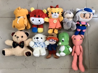 Set gấu bông đồng giá 120k/10c